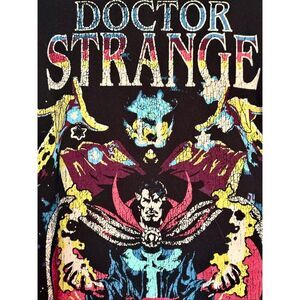 MARVEL - GUC Men's Size 1XL Dr. Strange Short Sleeve Tee in Black